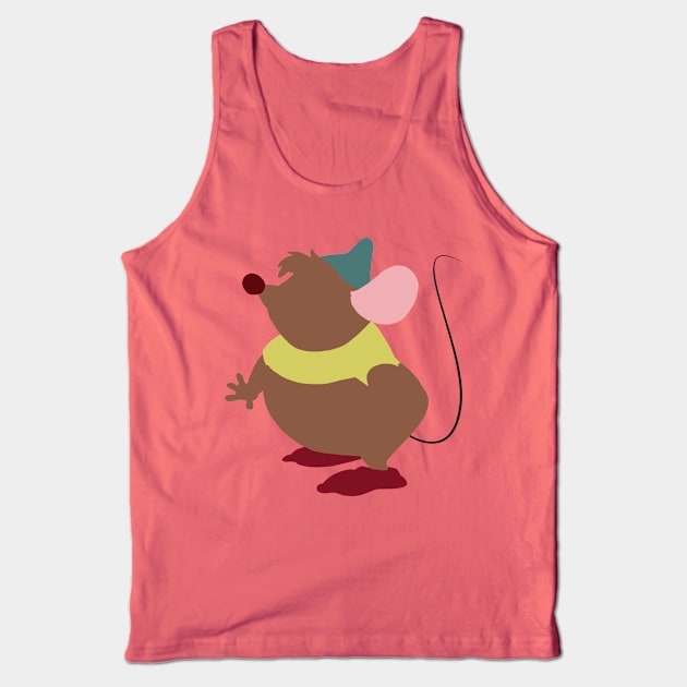 Hungry Little Mouse Tank Top by beefy-lamby